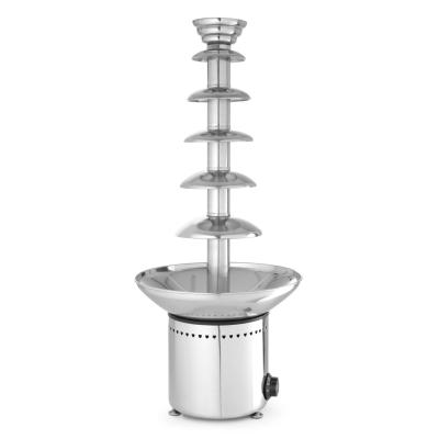 Čokoládová fontána 6 pater, HENDI, 230V/300W, ⌀372x(H)850mm | 274163